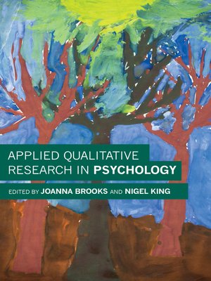 cover image of Applied Qualitative Research in Psychology